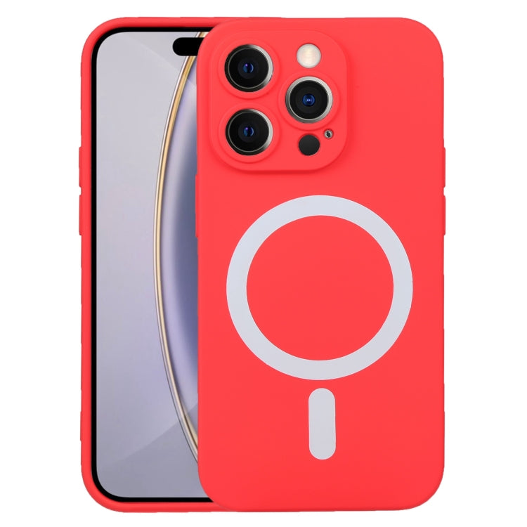 Custodia per telefono Magsafe in silicone liquido, For iPhone 16 Pro Max, For iPhone 16 Pro