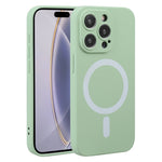 Custodia per telefono Magsafe in silicone liquido, For iPhone 16 Pro Max, For iPhone 16 Pro
