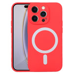 Custodia per telefono Magsafe in silicone liquido, For iPhone 16 Pro Max, For iPhone 16 Pro