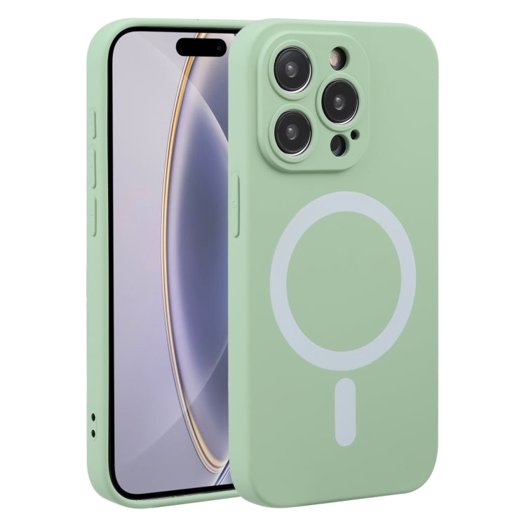 Custodia per telefono Magsafe in silicone liquido, For iPhone 16 Pro Max, For iPhone 16 Pro