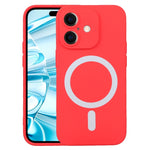 Custodia per telefono Magsafe in silicone liquido, For iPhone 16 Plus, For iPhone 16