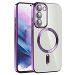 Custodia TPU MagSafe con pellicola per lenti Samsung Galaxy S21+