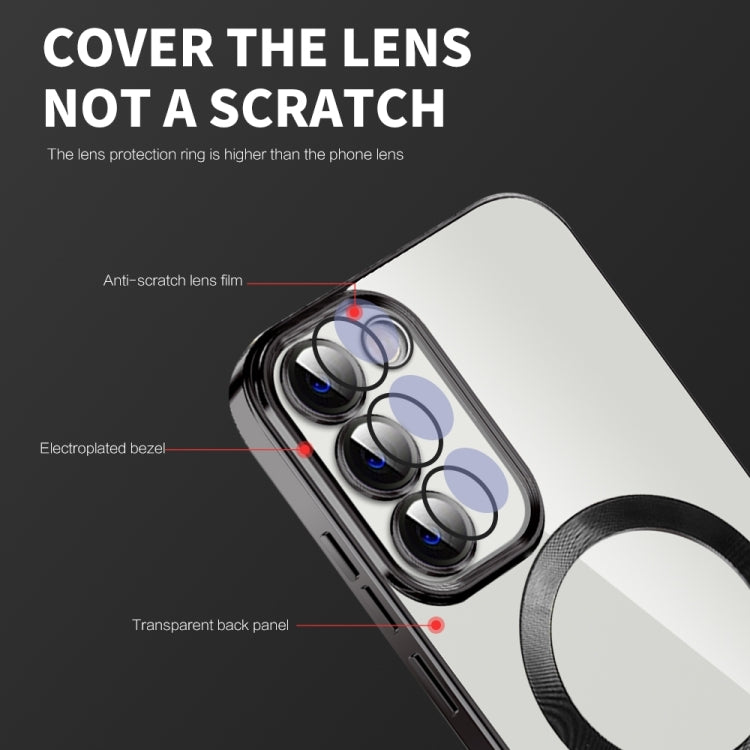 Custodia TPU MagSafe con pellicola per lenti Samsung Galaxy S21+