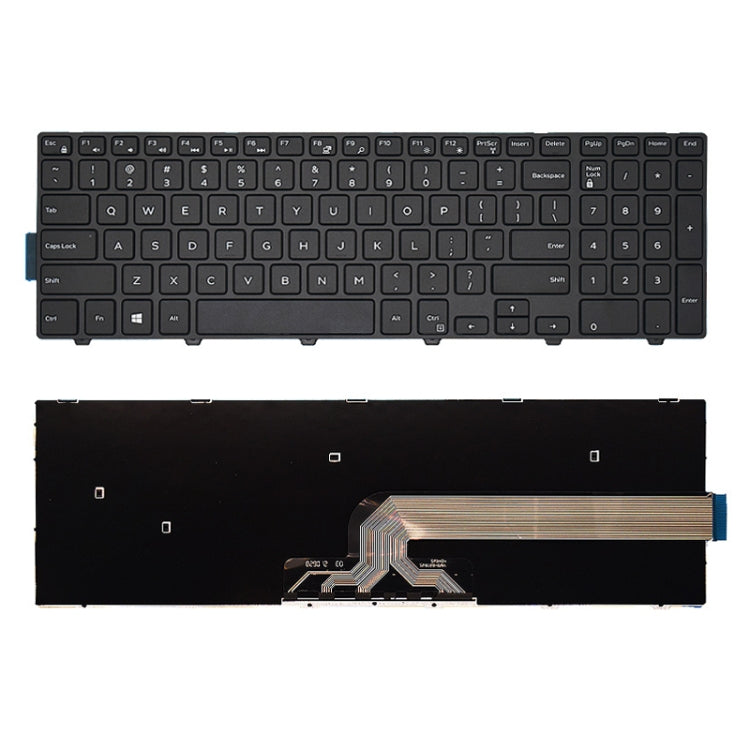 US Version Laptop Keyboard, For Dell 3560 3570