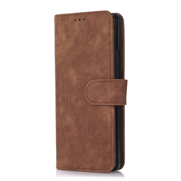 Custodia per telefono in pelle a vibrazione orizzontale con slot per penna, For Samsung Galaxy Z Fold5, For Samsung Galaxy Z Flip5