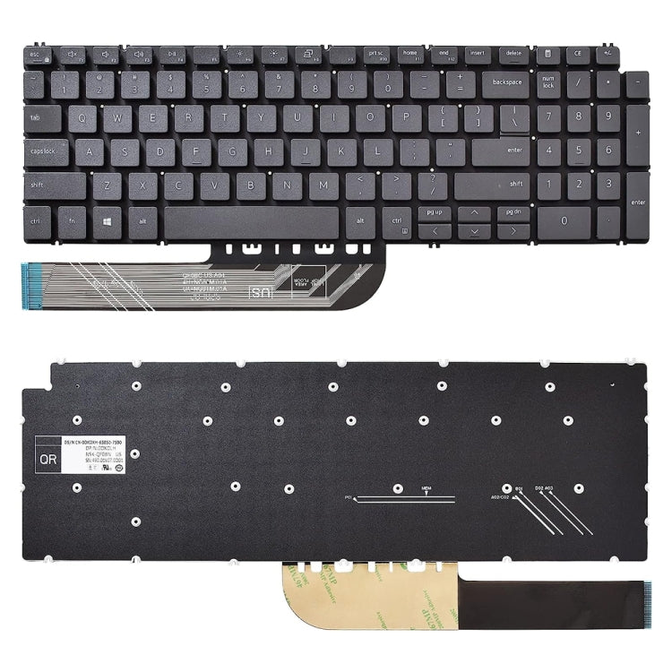 US Version Laptop Keyboard For Dell Inspiron 15?7590 7591 7791