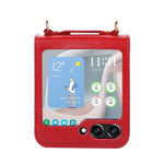 Custodia portafoglio in pelle pieghevole per Samsung Galaxy Z Fli