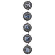 Menu Button Cap, For Canon EOS 5D Mark III