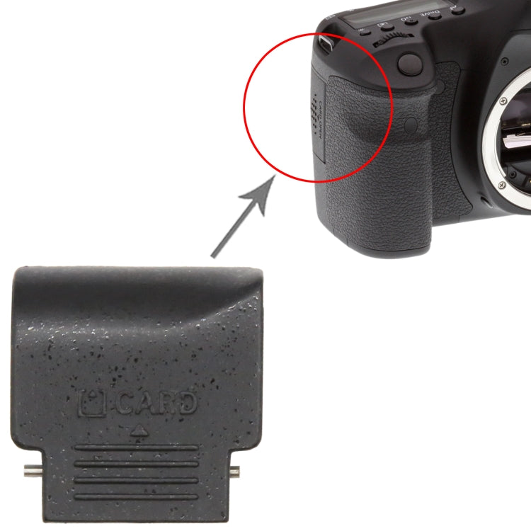 SD Card Slot Cover, For Canon EOS 6D