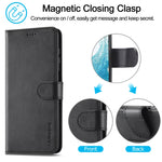 LC.IMEEKE Custodia per cellulare in pelle di vitello, For Samsung Galaxy S23 FE 5G, For Samsung Galaxy A05S, For Samsung Galaxy A05, For Samsung Galaxy S24 Ultra 5G