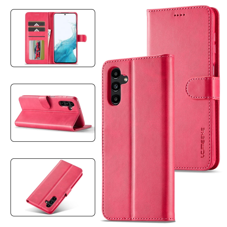 LC.IMEEKE Custodia per cellulare in pelle di vitello, For Samsung Galaxy S23 FE 5G, For Samsung Galaxy A05S, For Samsung Galaxy A05, For Samsung Galaxy S24 Ultra 5G