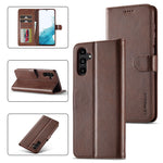 LC.IMEEKE Custodia per cellulare in pelle di vitello, For Samsung Galaxy S23 FE 5G, For Samsung Galaxy A05S, For Samsung Galaxy A05, For Samsung Galaxy S24 Ultra 5G