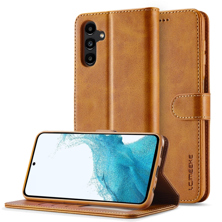 LC.IMEEKE Custodia per cellulare in pelle di vitello, For Samsung Galaxy S23 FE 5G, For Samsung Galaxy A05S, For Samsung Galaxy A05, For Samsung Galaxy S24 Ultra 5G