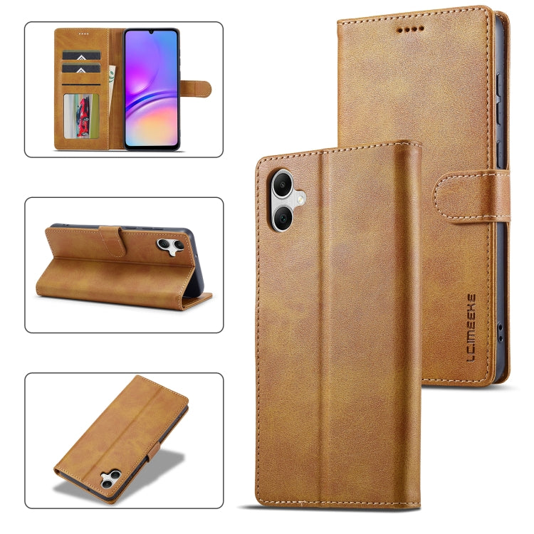 LC.IMEEKE Custodia per cellulare in pelle di vitello, For Samsung Galaxy S23 FE 5G, For Samsung Galaxy A05S, For Samsung Galaxy A05, For Samsung Galaxy S24 Ultra 5G