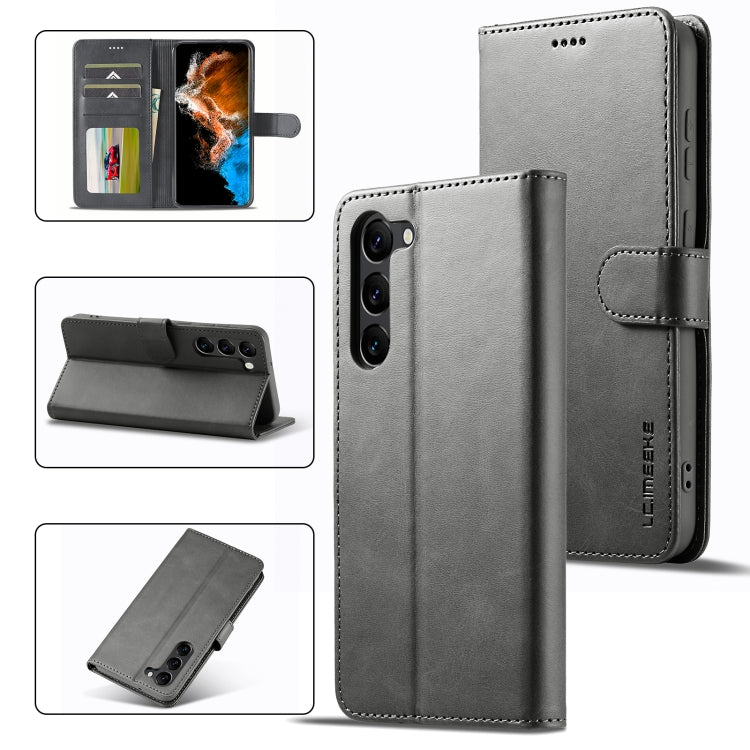 LC.IMEEKE Custodia per cellulare in pelle di vitello, For Samsung Galaxy A35 5G, For Samsung Galaxy A55 5G, For Samsung Galaxy S24+ 5G, For Samsung Galaxy S24 5G