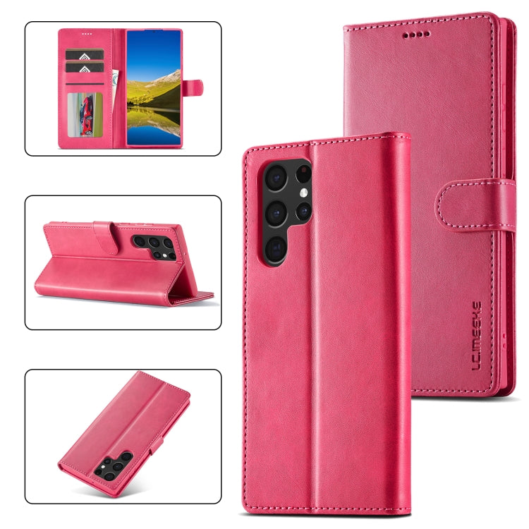 LC.IMEEKE Custodia per cellulare in pelle di vitello, For Samsung Galaxy S23 FE 5G, For Samsung Galaxy A05S, For Samsung Galaxy A05, For Samsung Galaxy S24 Ultra 5G