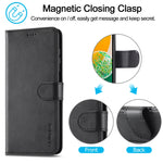 LC.IMEEKE Custodia per cellulare in pelle di vitello, For Samsung Galaxy A15 5G, For Samsung Galaxy A25