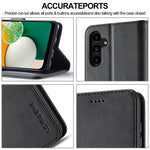 LC.IMEEKE Custodia per cellulare in pelle di vitello, For Samsung Galaxy A15 5G, For Samsung Galaxy A25