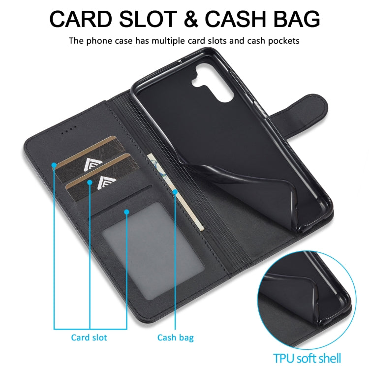 LC.IMEEKE Custodia per cellulare in pelle di vitello, For Samsung Galaxy A35 5G, For Samsung Galaxy A55 5G, For Samsung Galaxy S24+ 5G, For Samsung Galaxy S24 5G