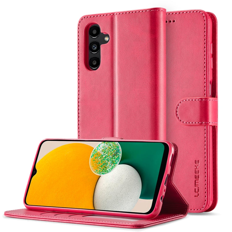 LC.IMEEKE Custodia per cellulare in pelle di vitello, For Samsung Galaxy A15 5G, For Samsung Galaxy A25
