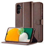 LC.IMEEKE Custodia per cellulare in pelle di vitello, For Samsung Galaxy A15 5G, For Samsung Galaxy A25