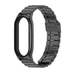Cinturino per orologio in metallo con fibbia in bambù con cassa Mijobs Plus, For Xiaomi Mi Band 8