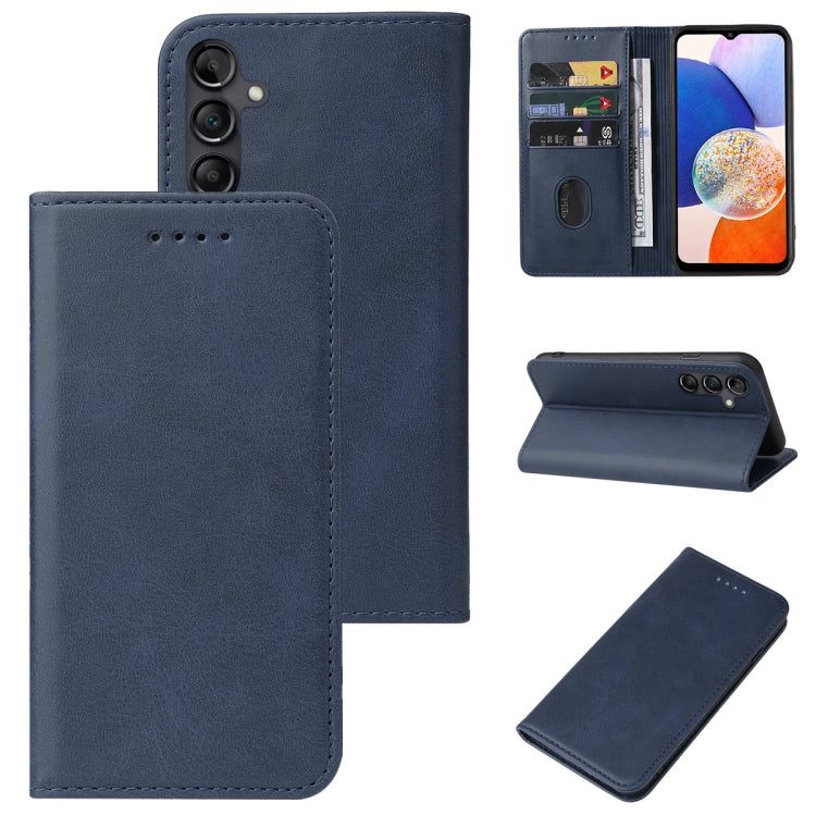 Custodia portafoglio in pelle con chiusura magnetica per Samsung