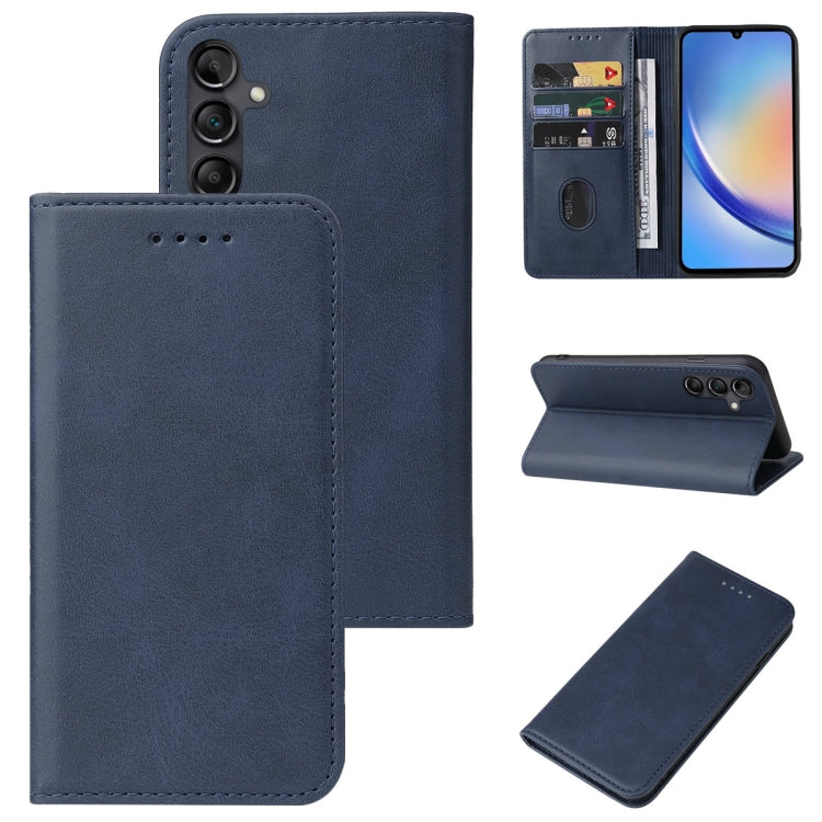 Custodia portafoglio in pelle con chiusura magnetica Samsung