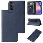 Custodia portafoglio in pelle con chiusura magnetica per Samsung