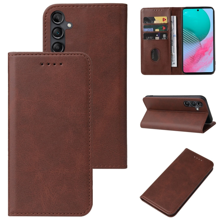 Custodia portafoglio in pelle con chiusura magnetica Samsung