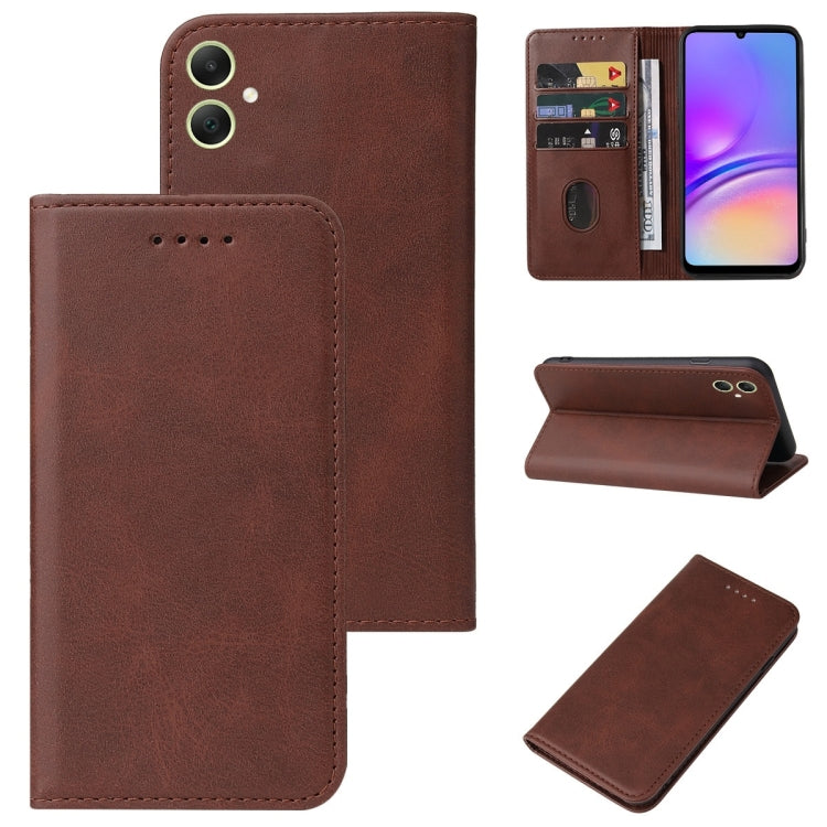 Custodia in pelle con chiusura magnetica per Samsung Galaxy S24 U