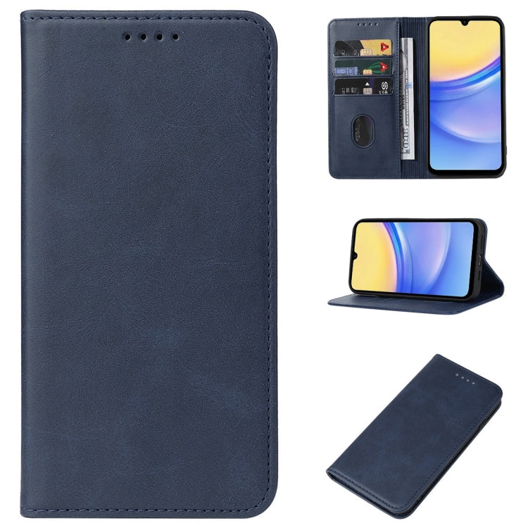 Custodia in pelle con chiusura magnetica per Samsung Galaxy S24 U