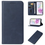 Custodia in pelle con chiusura magnetica per Samsung Galaxy S24 U