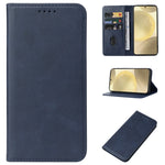 Custodia in pelle con chiusura magnetica per Samsung Galaxy S24 U