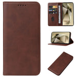 Custodia in pelle con chiusura magnetica per Samsung Galaxy S24 U