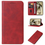 Custodia in pelle con chiusura magnetica per Samsung Galaxy S24 U