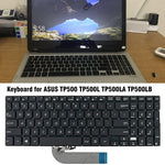 US Version Backlit Laptop Keyboard, For ASUS TP500 TP500L TP500LA/LB TP500LN, For ASUS X553, For ASUS X540