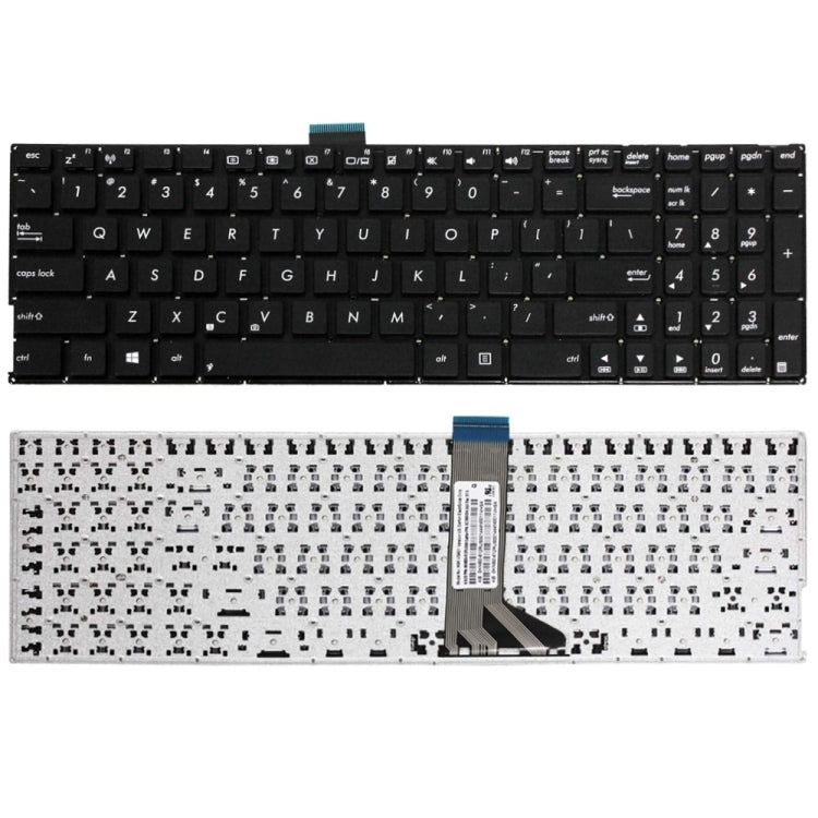 US Version Backlit Laptop Keyboard, For ASUS TP500 TP500L TP500LA/LB TP500LN, For ASUS X553, For ASUS X540