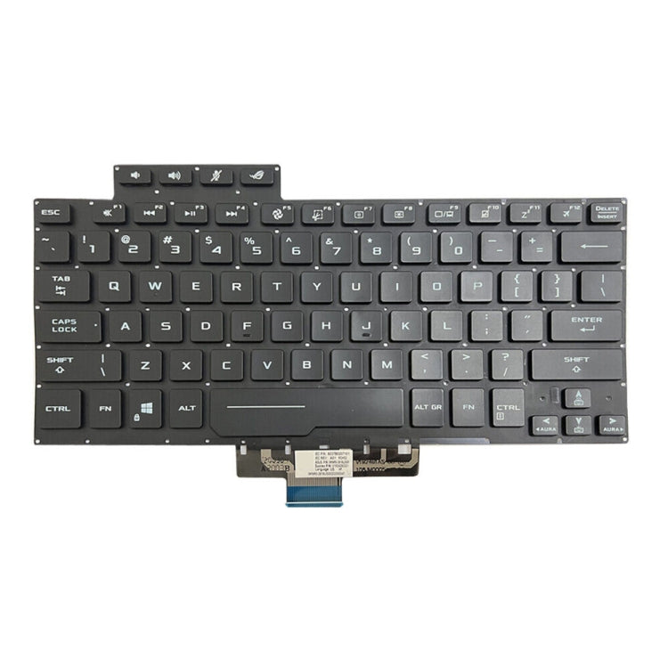 US Version Backlit Laptop Keyboard For ASUS ROG G14 Zephyrus GA401 GA401I