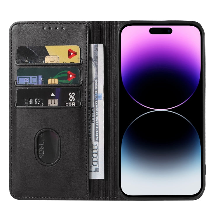 Custodia per telefono in pelle con chiusura magnetica, For iPhone 15 Pro Max, For iPhone 15 Pro, For iPhone 15 Plus, For iPhone 15