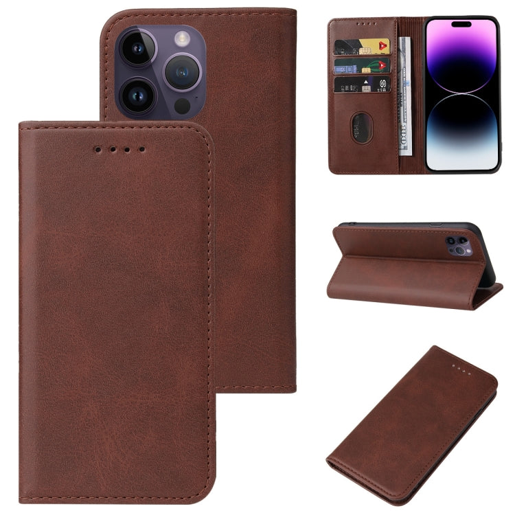 Custodia per telefono in pelle con chiusura magnetica, For iPhone 15 Pro Max, For iPhone 15 Pro, For iPhone 15 Plus, For iPhone 15