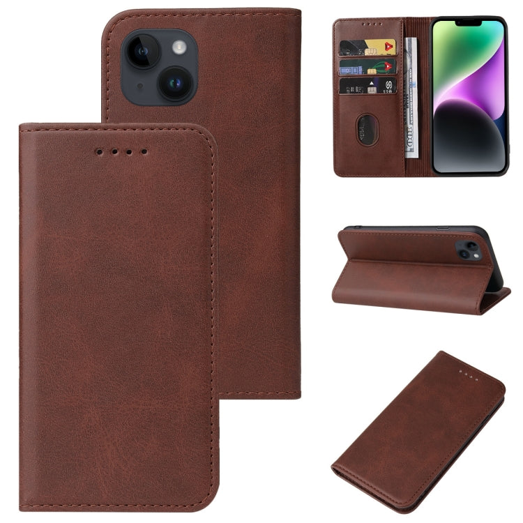 Custodia per telefono in pelle con chiusura magnetica, For iPhone 15 Pro Max, For iPhone 15 Pro, For iPhone 15 Plus, For iPhone 15