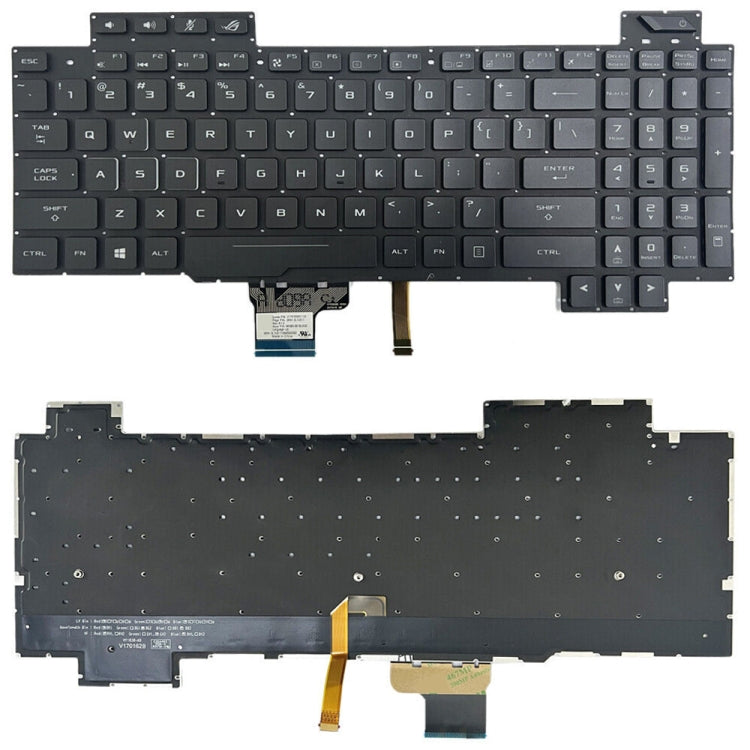 US Version Backlit Laptop Keyboard For ASUS GL504 GL504GV GL504G GL504GM