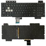 Tastiera per laptop retroilluminata versione USA, For Asus Gaming FX505D FX505DY FX505DD
