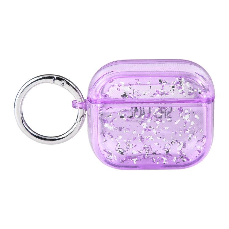 Custodia protettiva per auricolari Bluetooth in lamina d'argento epossidica, For AirPods Pro 2, For AirPods 3, For AirPods Pro