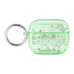 Custodia protettiva per auricolari Bluetooth in lamina d'argento epossidica, For AirPods Pro 2, For AirPods 3, For AirPods Pro