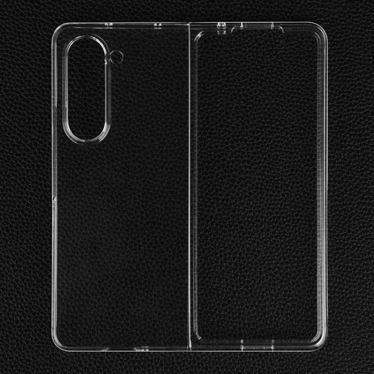 Custodia flip trasparente PC per Samsung Galaxy Z Fold7 5G