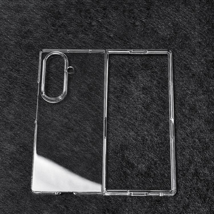 Custodia flip trasparente PC per Samsung Galaxy Z Fold7 5G