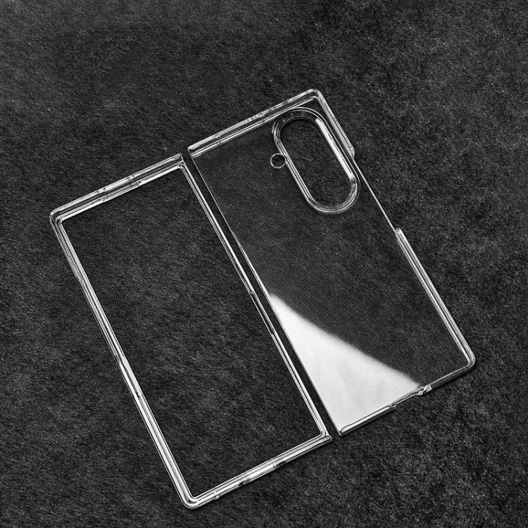 Custodia flip trasparente PC per Samsung Galaxy Z Fold7 5G