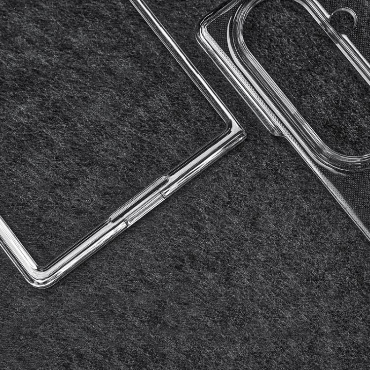 Custodia flip trasparente PC per Samsung Galaxy Z Fold7 5G